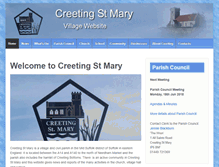 Tablet Screenshot of creeting-st-mary.suffolk.gov.uk