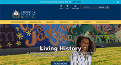 Desktop Screenshot of cas.suffolk.edu